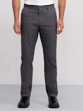 Jack Archer Jetsetter Tech Pants Mens Sz 31X32 Slim Charcoal Golf Wrinkle Free